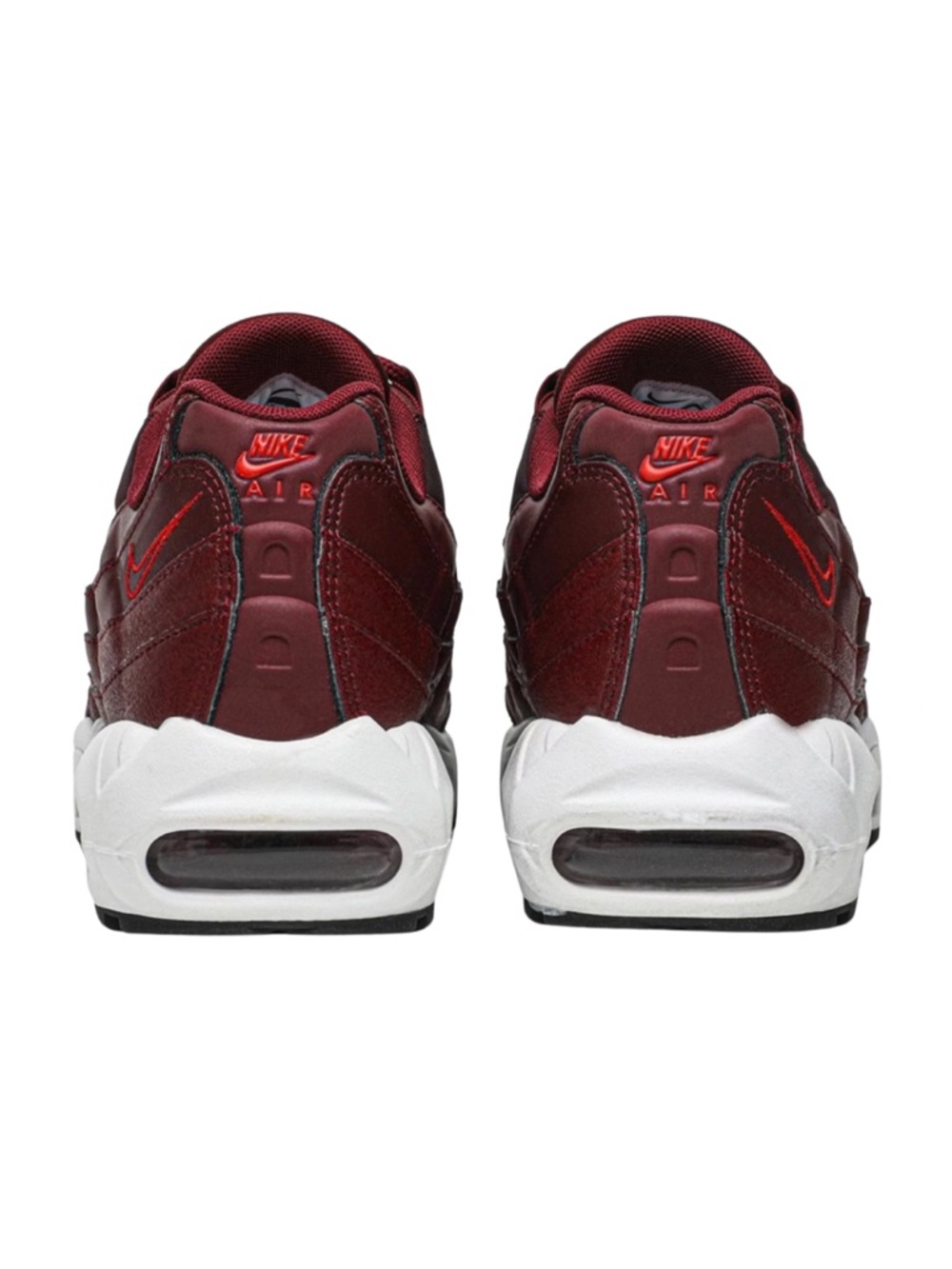 Nike 7.5 Team Red Air Max 95 Sneakers - Picture 5 of 5